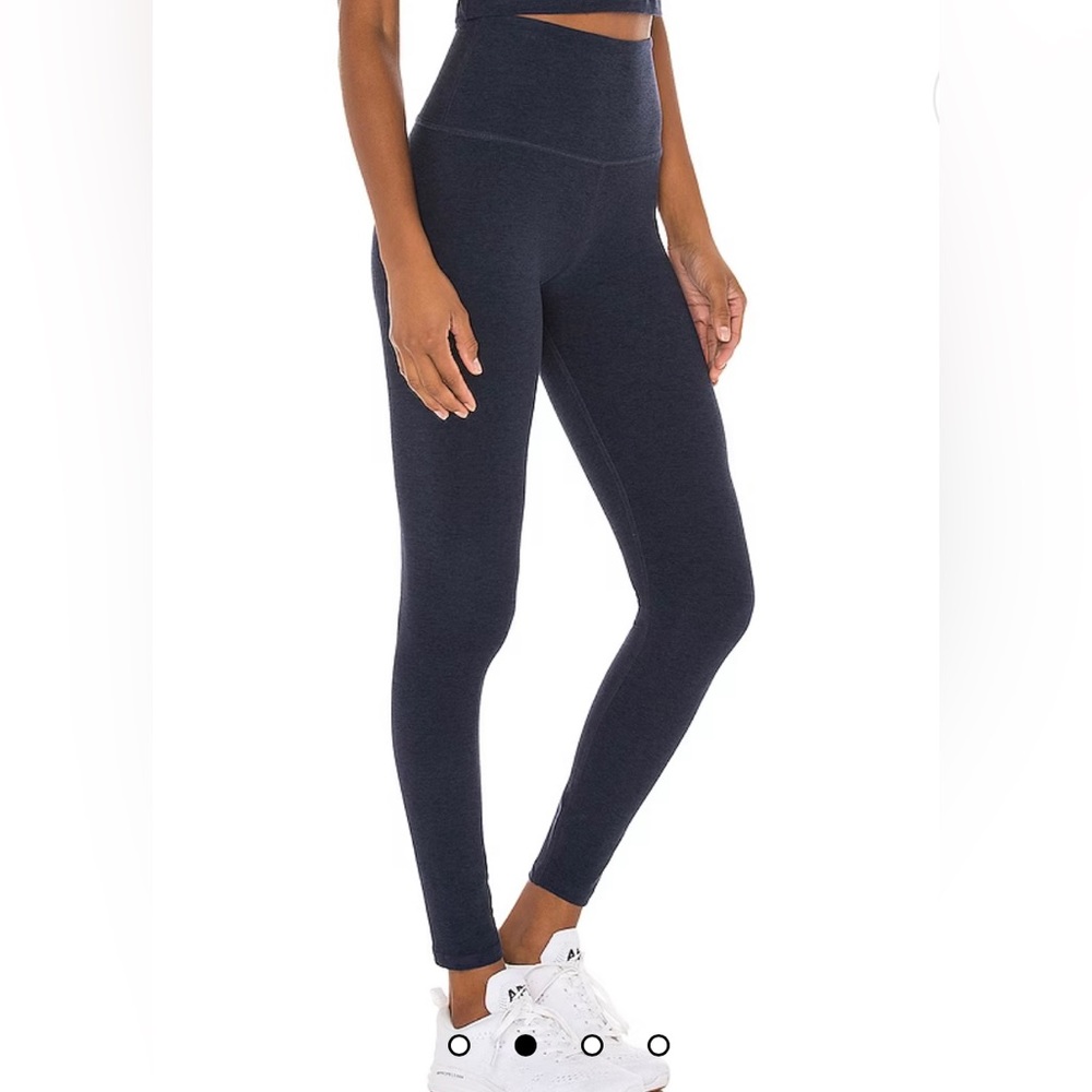 Spacedye Caught In The Midi High Waisted Legging in Navy, various sizes!